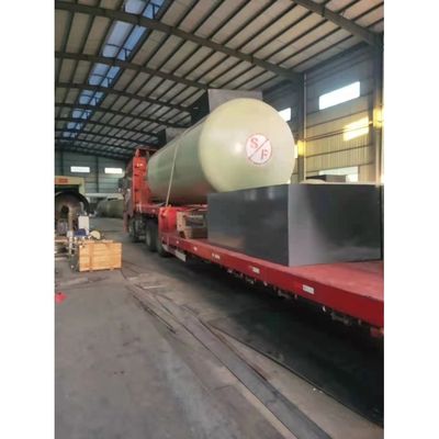 Qualität  Factory Sales Food Grade Diesel Fuel Container Hot Water Chemical Specification FRP Durable Storage Tank usine